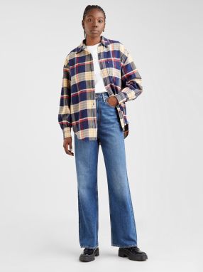 Žlto-modrá dámska kockovaná košeľa Levi's® Remi Utility galéria