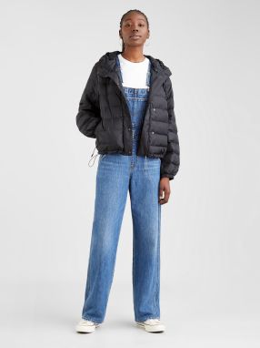 Čierna dámska prešívaná bunda s kapucou Levi's® Edie galéria