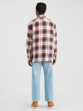 Bielo-modrá kockovaná košeľa Levi's® Jackson Worker galéria