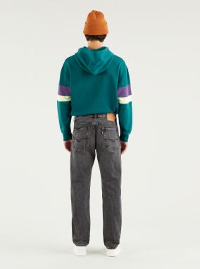 Čierne pánske straight fit rifle s prímesou konopä Levi's® galéria