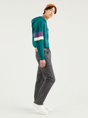 Čierne pánske straight fit rifle s prímesou konopä Levi's® galéria