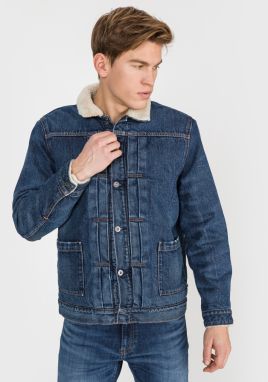 Levi's® Type II Bunda Modrá