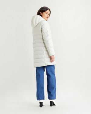 Levi's® Core Down Mid Lenght Puffer Bunda Biela galéria