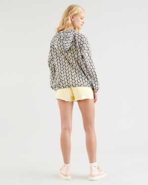 Levi's® Lina Packable Bunda Čierna Biela galéria