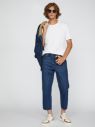 Levi's® Stay Loose Tapered Crop Jeans Modrá galéria