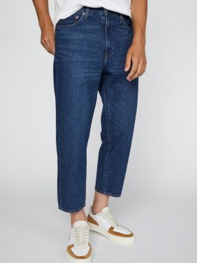 Levi's® Stay Loose Tapered Crop Jeans Modrá