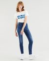 Levi's® 721™ High Rise Skinny Jeans Modrá galéria