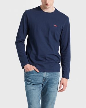 Tričká s dlhým rukávom pre mužov Levi's® - modrá