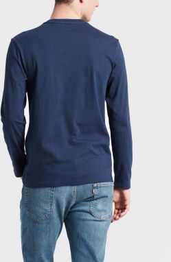Tričká s dlhým rukávom pre mužov Levi's® - modrá galéria