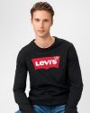 Tričká s dlhým rukávom pre mužov Levi's® - čierna galéria