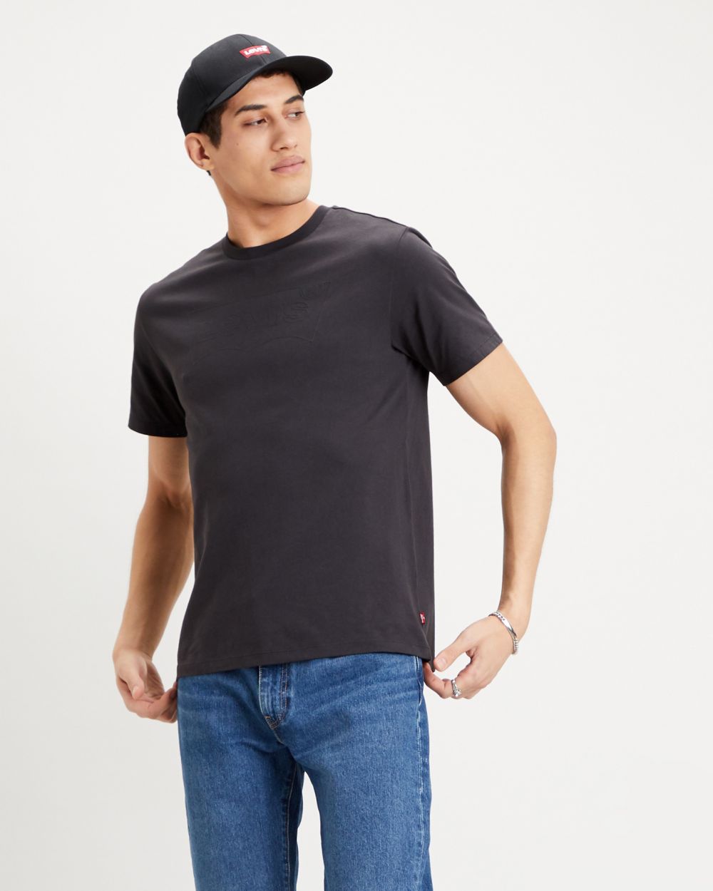 Levi's® Housemark Graphic Tričko Čierna