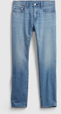 Pánske - Slim rovné džínsy Washwell Blue galéria