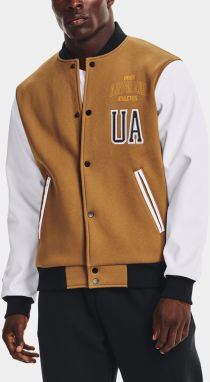 Mikina Under Armour UA ORIGINATORS LETTERMAN - hnedá