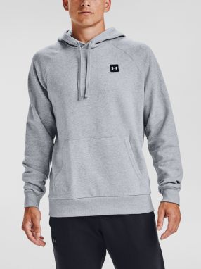 Mikina Under Armour UA Rival Fleece Hoodie-GRY