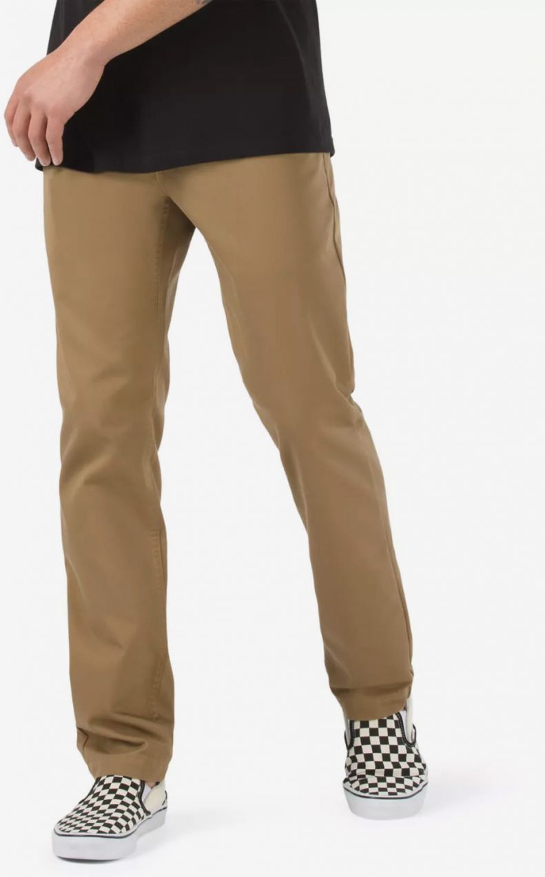 Svetlohnedé pánske chino nohavice Vans