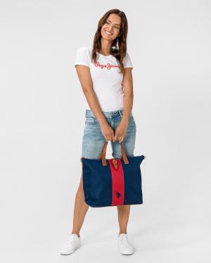 Kabelky pre ženy U.S. Polo Assn. - modrá galéria