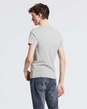 Sada dvoch pánskych basic tričiek v bielej a šedej farbe Levi's® galéria