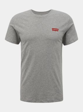 Sada dvoch pánskych basic tričiek v bielej a šedej farbe Levi's® galéria