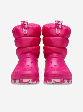 Crocs ružové dievčenské snehule galéria