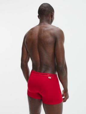 Súprava dvoch boxeriek v čiernej a červenej farbe Calvin Klein galéria