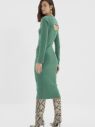 Zelené púzdrové svetrové šaty Trendyol galéria