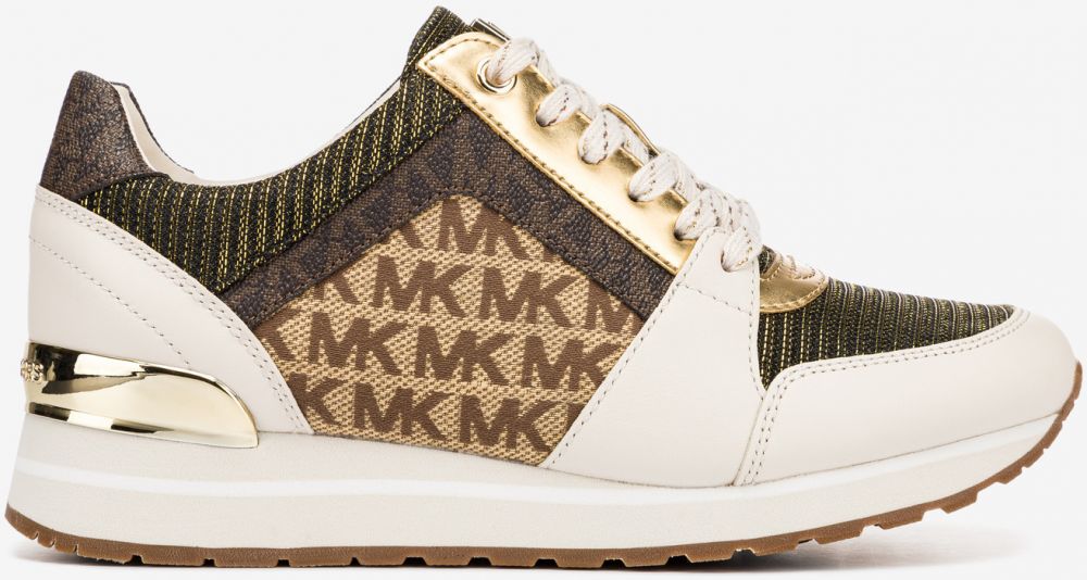 Tenisky pre ženy Michael Kors - biela, hnedá