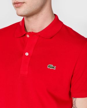 Lacoste Polo tričko Červená galéria