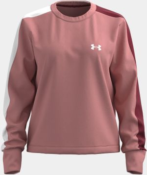 Under Armour Rival Terry CB Crew mikina - ružová