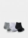 Sada troch párov sivých pánskych ponožiek Heatgear Under Armour galéria