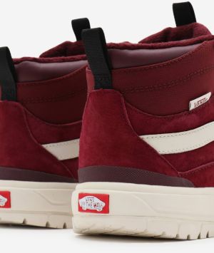 Bielo-vínová pánska kožená členková obuv VANS Ultrarange galéria