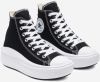 Čierne unisex členkové tenisky Converse Chuck Taylor All Star Move Platform galéria