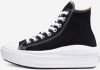 Čierne unisex členkové tenisky Converse Chuck Taylor All Star Move Platform galéria