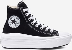 Čierne unisex členkové tenisky Converse Chuck Taylor All Star Move Platform