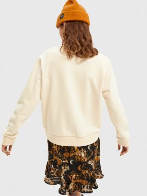 Krémová dámska mikina s potlačou Scotch & Soda galéria