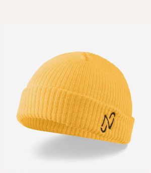 Žltá pánska rebrovaná čiapka Puma x NJR Fisherman
