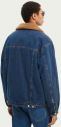 Modrá pánska džínsová bunda s kožušinou Scotch & Soda galéria
