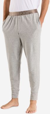 Calvin Klein sivé pánske pyžamové nohavice