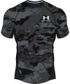 Tričko Under Armour UA HG Isochill Comp Print SS-BLK galéria