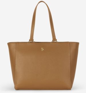 Hnedá dámska nákupná taška U.S. Polo Assn.