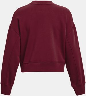 Tmavo červená mikina Under Armour UA Prjct Rock Fleece LC Crew galéria