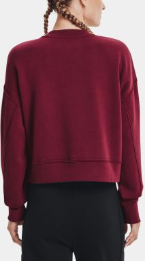 Tmavo červená mikina Under Armour UA Prjct Rock Fleece LC Crew galéria