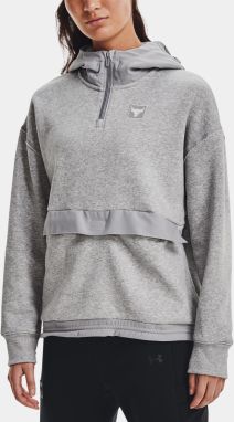 Sivá mikina Under Armour UA Prjct Rock Fleece 1/4 Zip