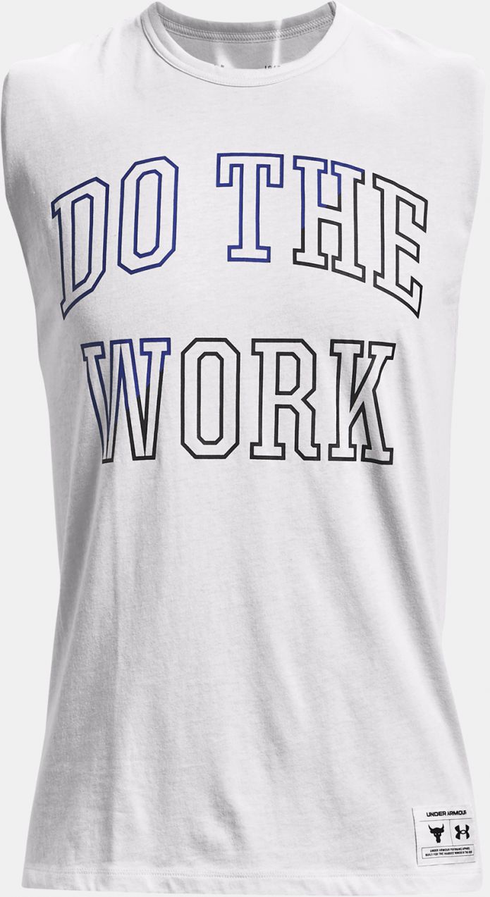 Tielko Under Armour UA Pjt Rck Show The Work SL - sivé