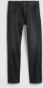 Čierne pánske rovné džínsy GAP Flex a Washwell galéria