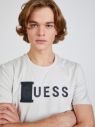 Krémové pánske tričko Guess Belty galéria