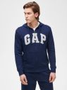 GAP modrá pánska mikina Logo arch hoodie galéria