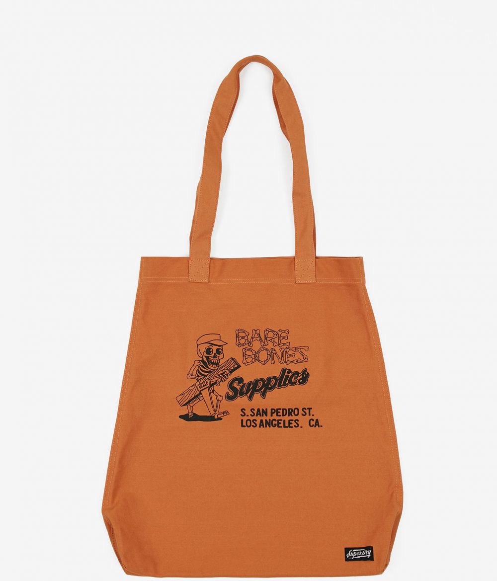 Elsie Canvas Graphic Tote Superdry