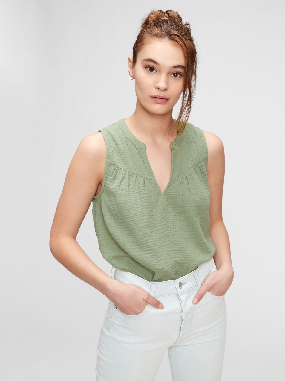 GAP zelené top