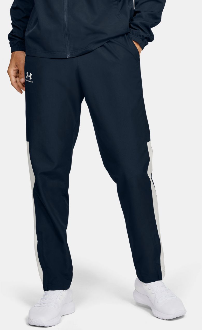 Tepláky Under Armour VITAL WOVEN PANTS-NVY