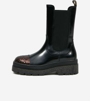 Čierne topánky Scotch & Soda Aubri Chelsea Boot Black